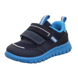 Superfit Lauflernschuh SPORT7 MINI blau Gr. 21 Jungen Kinder 