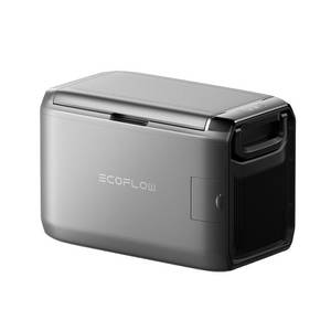 EcoFlow GLACIER Classic 45L - Tragbarer Kühlschrank - Silber 
