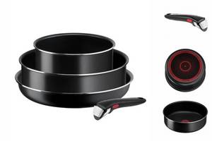 Tefal Topf-Set Topfset  4 Stücke Antihaft 