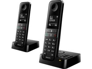  PHILIPS D4752 DECT Duo Schnurloses Telefon