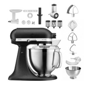 Kitchenaid Küchenmaschine  4,8 L 5KSM185 Artisan Küchenmaschine Allrounderset 