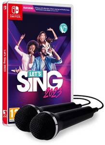 Koch Media Let's Sing 2023: International Version + 2 Microphones (Switch) Switch-Karaoke