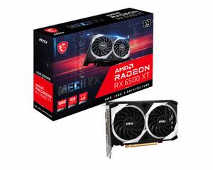 Msi Radeon RX 6500 XT Single GPU Grafikkarte