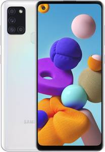 Samsung Galaxy A21s 64GB White LTE Smartphone