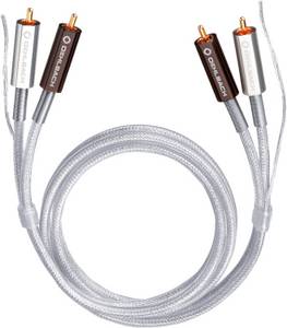 Oehlbach 2602 Silver Express Plus 2 Cinch - 2 Cinch (1,5m) Cinch-Kabel
