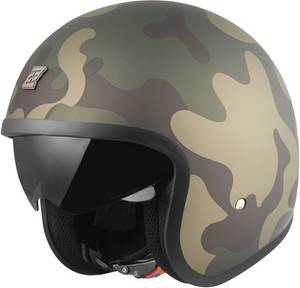 Bogotto Motowear Bogotto V537 Camo grün Jethelm
