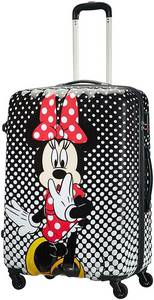 American Tourister Disney Legends 4 Wheel Trolley 75 cm Minnie Mouse Polka Dot Trolley