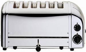 Dualit Vario 6 Silber (60165) 6-Scheiben-Toaster