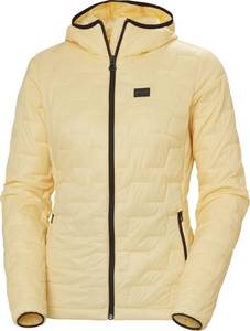 Helly Hansen Lifaloft™ Insulated Hooded Jacket Women yellow crea Skijacke