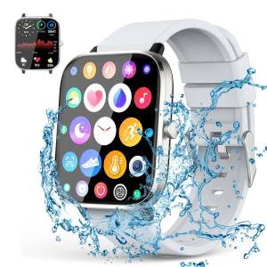 Ombar SmartWatch Damen Herren mit Bluetooth Anrufe, 1.7