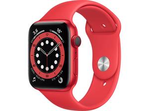 Apple Watch Series 6 (44mm) GPS+4G (PRODUCT)RED mit Sportarmband rot 