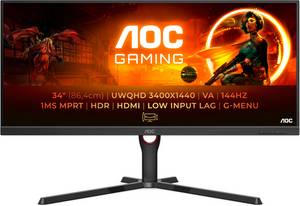 Aoc U34G3XM UltraWide Monitor