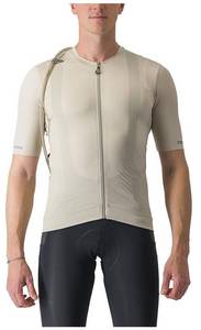 Castelli Unlimited Pro Short Sleeve Jersey (Beige) Men Rennrad-Trikot