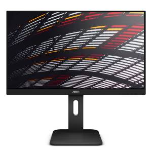 Aoc 24P1 - 60 cm (23,8 Zoll), LED, IPS-Panel, Höhenverstellung, Lautsprecher, USB-Hub, HDMI, DisplayPort 