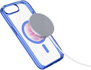 Cellular Line Iconic MagSafe Case für iPhone 16e blau 