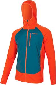 Trangoworld Trx2 Hybrid LT Pro Jacket intense orange/blue Softshelljacke