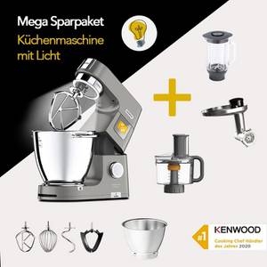 Kenwood Kenwood Titanium Chef Patissier XL KWL90.594SI Multifunktions-Küchenmaschine