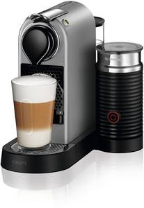 Krups Nespresso New CitiZ & Milk XN 760B Silver Nespresso-Maschine