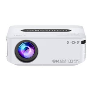 XGODY LCD-Beamer (15000:1, 1920x1080 px, 5G WiFi 4K Projektor 12000Lms 1080p Full HD Beamer Heimkino) 