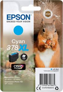 Epson TINTE T3792 378XL CYAN