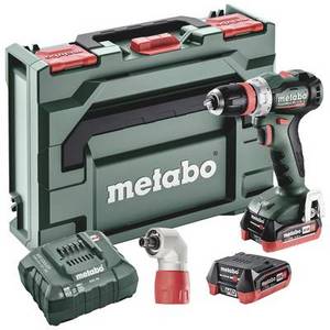 Metabo PowerMaxx BS 12 BL Q Pro 601045920 Akku-Bohrschrauber 12 V 4 Ah Li-Ion inkl. 2. Akku, inkl. Ladegerät, bürstenlos 