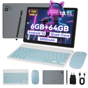 BUFO 10-Zoll-Tablet 6 (2+4)GB+64GB mit Maus, 
