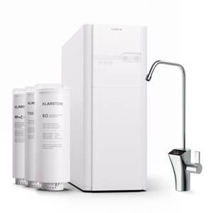 Klarstein Wasserfilter PureFina 600 Wasserfiltersystem, Zubehör für PureFina 600,  RO-Filter Wasserfilter maschine Wasserhahn Home Office 