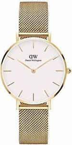 Daniel Wellington Petite Evergold 28 white (DW00100350) Analoguhr