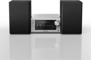 Panasonic SC-PM704EG-S Mini-System silber 