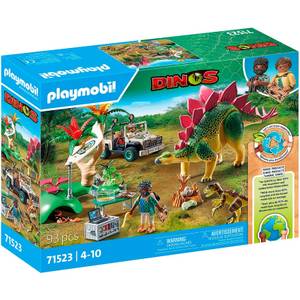 Playmobil 71523 Dinos Forschungscamp mit Dinos, Konstruktionsspielzeug 