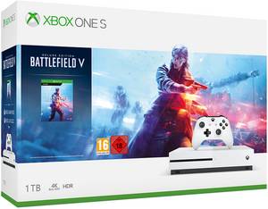 Microsoft Xbox One S 1TB + Battlefield 5: Deluxe Edition Heimkonsole