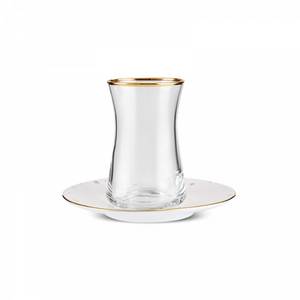 Karaca Teeservice  Fleur 12-Teiliges für 6 Personen Tee Set Teeservice Teeglas 