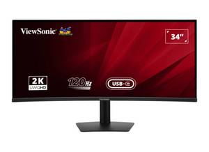 Viewsonic VA3420C-Office Curved Monitor - UWQHD , 120Hz Höhenverstellung, Power Delivery 96 Watt 