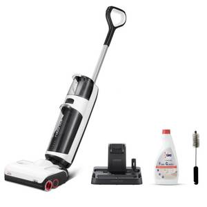 roborock Nass-Trocken-Sauger Dyad Pro, 260 W, 17000pa, Selbstreinigende Rollen, Selbsttrocknende Rollen, Selbstzuführendes Waschmittel, Doppelbürste, Extreme Kante 1mm 