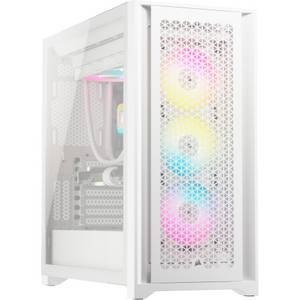 Corsair iCUE 5000D RGB AIRFLOW True White, Tower-Gehäuse 