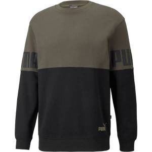 Puma Herren Sweatshirt POWER Colorblock Crew 