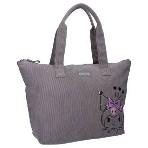 COFI 1453 Hello Kitty Trendiger Rippstoff Shopper Tragetasche 21 L Volumen 