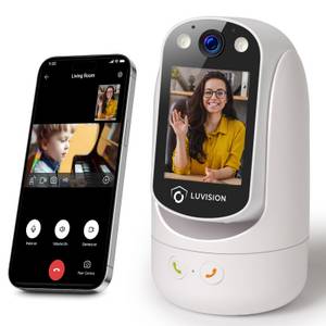 LUVISION PTZ Gegensprechkamera Video Anruf Kamera Telefonkamera WLAN Überwachungskamera Autotracking 