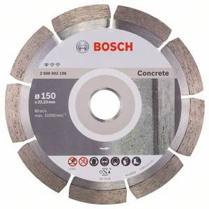 Bosch Diamant Standard for Concrete, 150 mm (2608602198) Mehrzweck-Trennscheibe