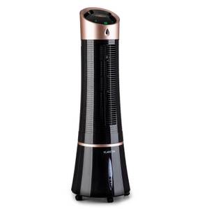 Klarstein Skyscraper Ice 4-in-1 Luftkühler Ventilator 210 m³/h 30 W Oszillation mobil Fernbedienung 