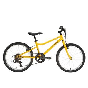 Btwin Kinderfahrrad 20 Zoll Riverside 120 gelb 