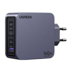 Ugreen Ladegerät Nexode Pro 160W GaN Adapter mit USB-C Ladekabel 