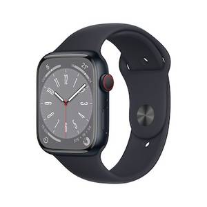 Apple Watch S8 Aluminium Cellular 45mm Mitternacht (Sportarmband mitternacht) 