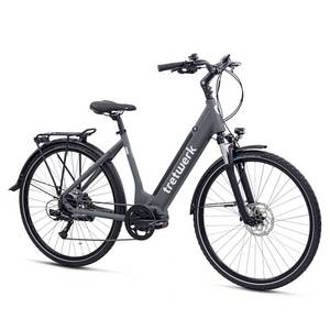Tretwerk Amber E Bike Damen 28 Zoll Elektrofahrrad 160 - 180 cm Hollandrad 