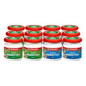 Sonstiges Schamel Meerrettich 190 g, verschiedene Sorten, 12er Pack 