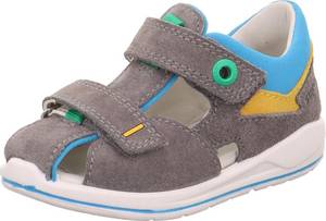 Superfit Boomerang (1-000865) grau/türkis Kindersandalen