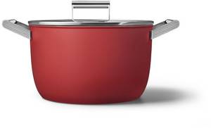 Smeg Kochtopf 26 cm rot (CKFC2611RDM) Induktions-Topf