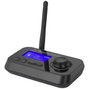 Renkforce RF-BTR-210 Bluetooth® Musik-Sender/Empfänger Bluetooth Version: 5.0 10 m integrierte LED-Anzeige 