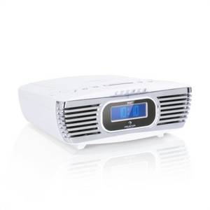 Auna Dreamee DAB+ Radiowecker CD-Player DAB+/UKW CD-R/RW/MP3 AUX Alarm Retro...