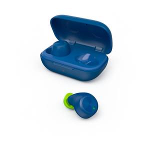 Hama Bluetooth -Kopfhörer Spirit Chop True Wireless In-Ear Blau- (Blau) 